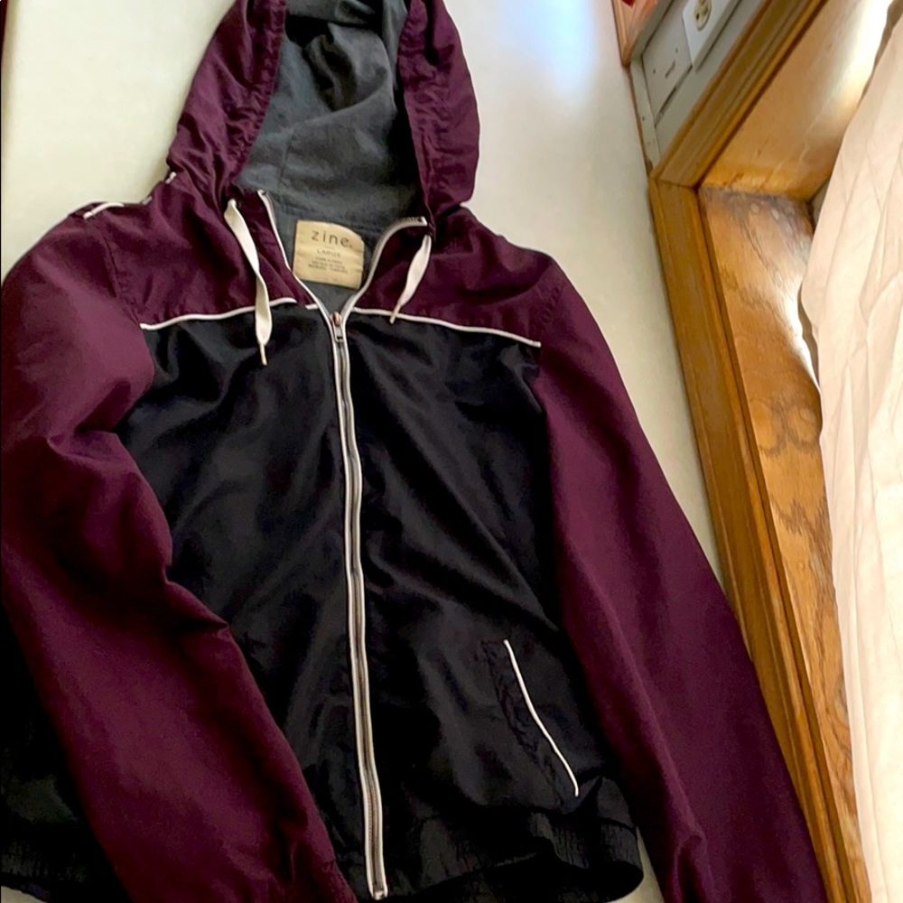Zip up sweatshirt